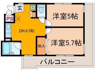 第５三信ビルの物件間取画像